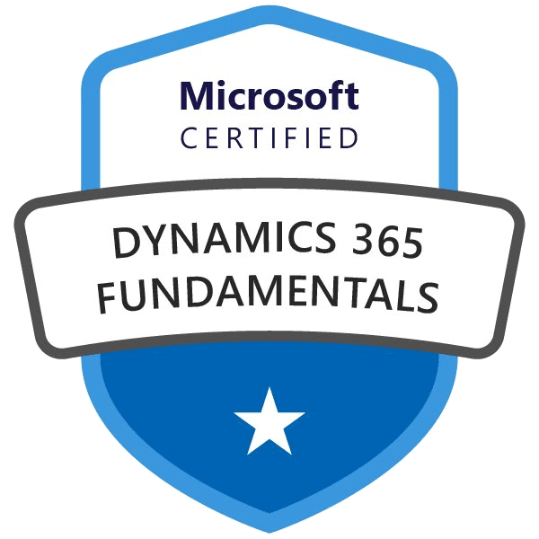 Microsoft Certified: Dynamics 365 Fundamentals