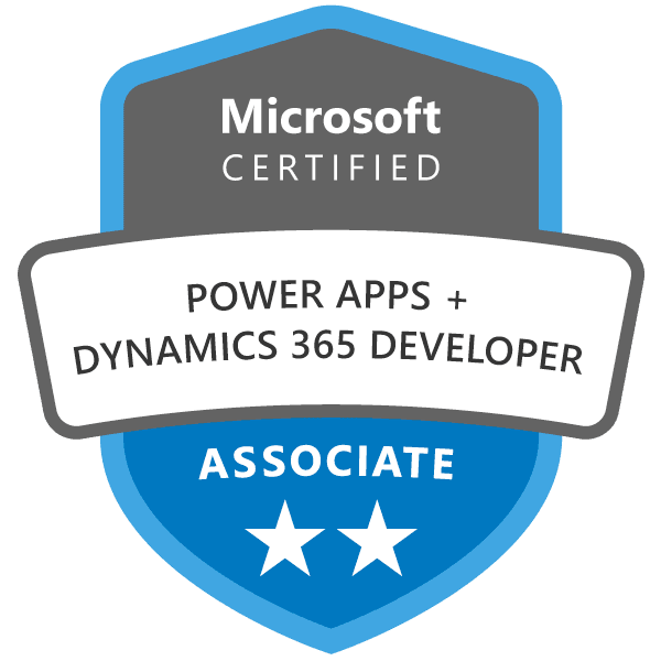 Microsoft Certified: Power Apps + Dynamics 365 Developer Associate